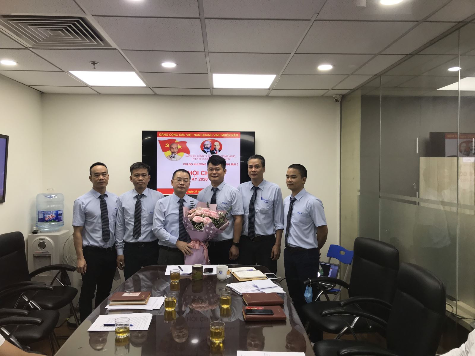 CONINCO 3C tổ chức Đại hội Chi bộ Khối nhượng quyền thương mại 3 nhiệm kỳ 2020 - 2022