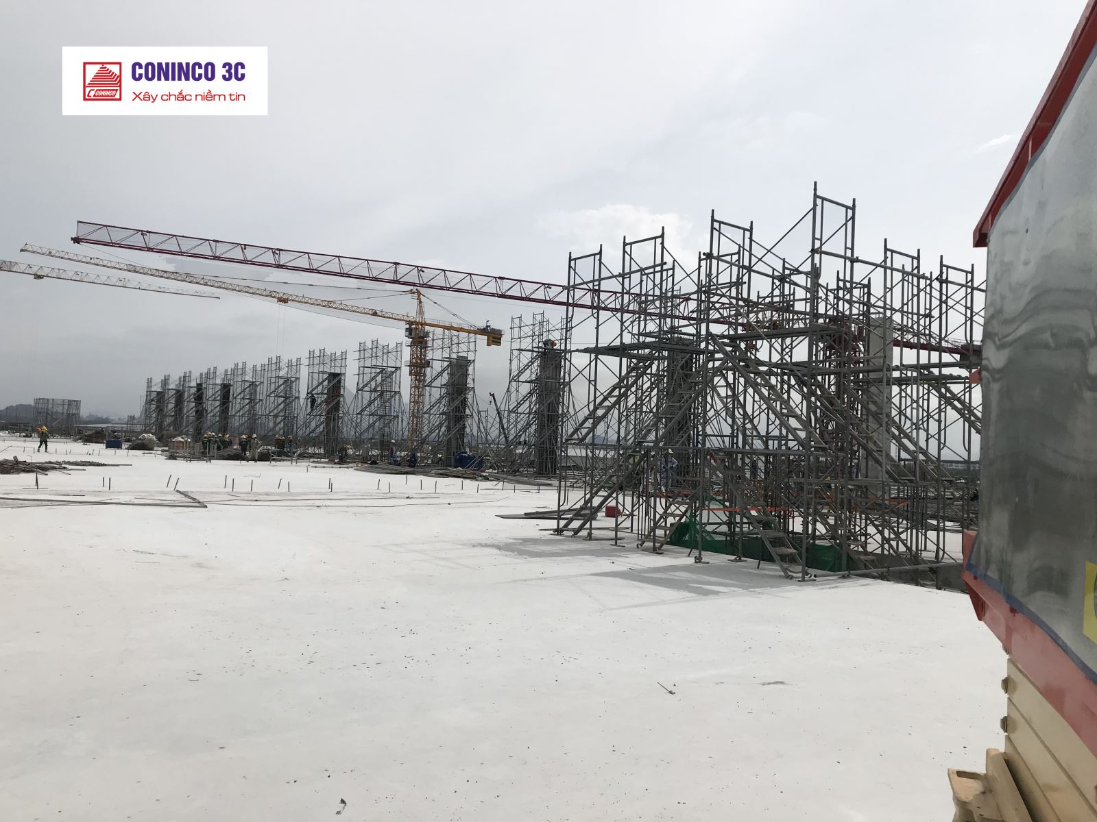 Tiến độ dự án Tư vấn QLDA và GS nhà máy C-Công ty TNHH công nghệ máy văn phòng Kyocera Việt Nam