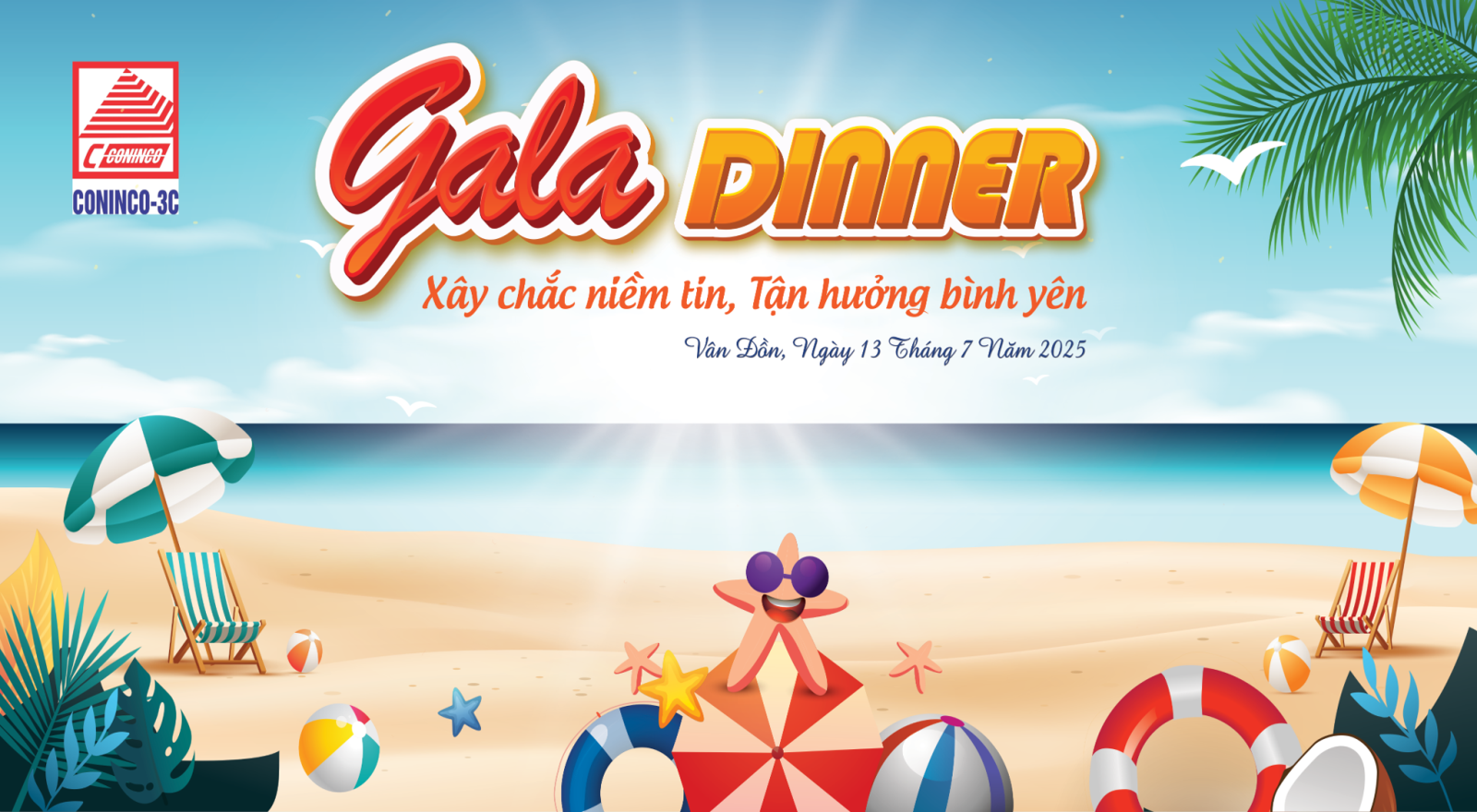 CONINCO 3C tổ chức du lịch nghỉ mát tại Vân Đồn, Quảng Ninh