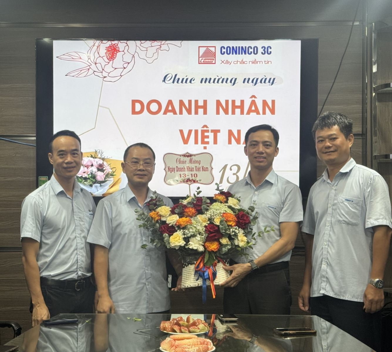 CONINCO 3C TỔ CHỨC CHÚC MỪNG NGÀY DOANH NHÂN VIỆT NAM 13/10