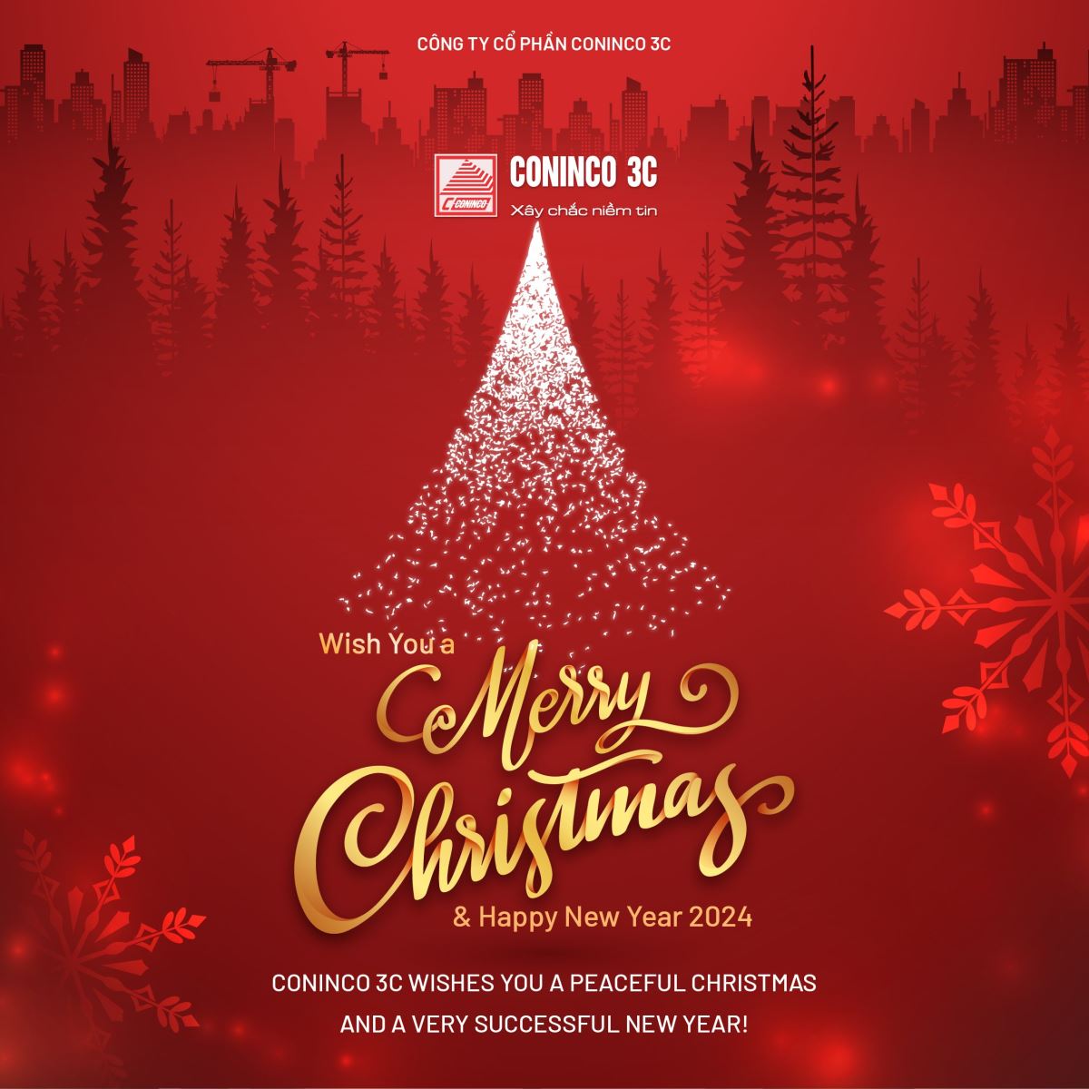 CONINCO 3C CHÚC MỪNG GIÁNG SINH VÀ NĂM MỚI 2024