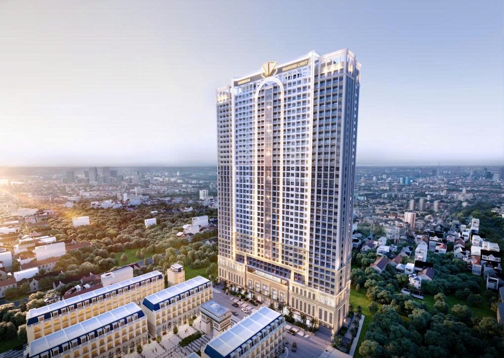 Cập nhật tiến độ Dự án Chung cư Diamond Light Thái Bình 