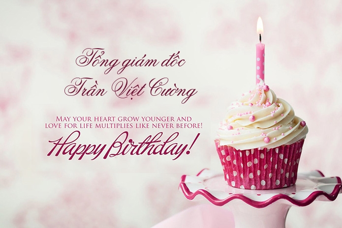 CONINCO 3C chúc mừng sinh nhật Chủ tịch - Tổng giám đốc Trần Việt Cường