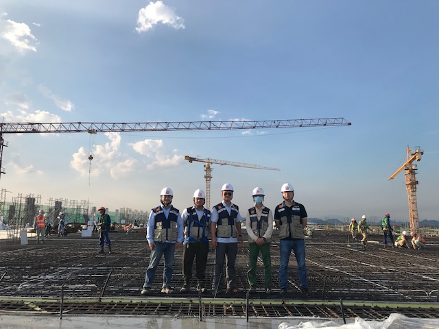 Phó tổng giám đốc Lê Minh Sỹ đến thăm và làm việc tại một số dự án của Trung tâm dự án 3