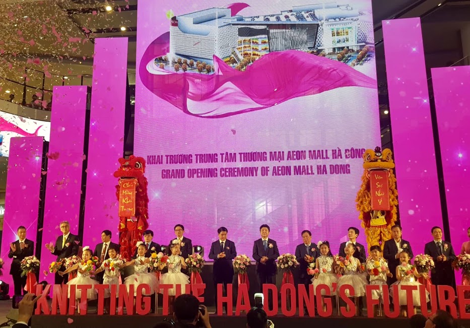 Coninco 3C tham dự khai trương Trung tâm thương mại Aeonmall Hà Đông 05/12/2019