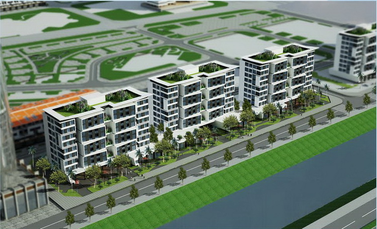 Thẩm tra hồ sơ thiêt kế bản vẽ thi công: Khu nhà ở thương mại và dịch vụ tại lô đất No3, No4 và No5A – Khu đô thị Đặng Xá , Gia Lâm, Hà Nội