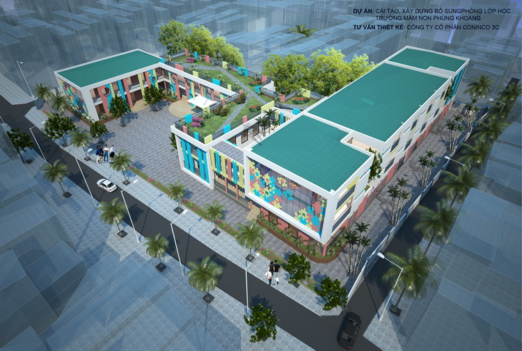 Lập báo cáo nghiên cứu khả thi, thiết kế bản vẽ thi công công trình: Cải tạo, xây dựng bổ sung lớp học trường mầm non Phùng Khoang