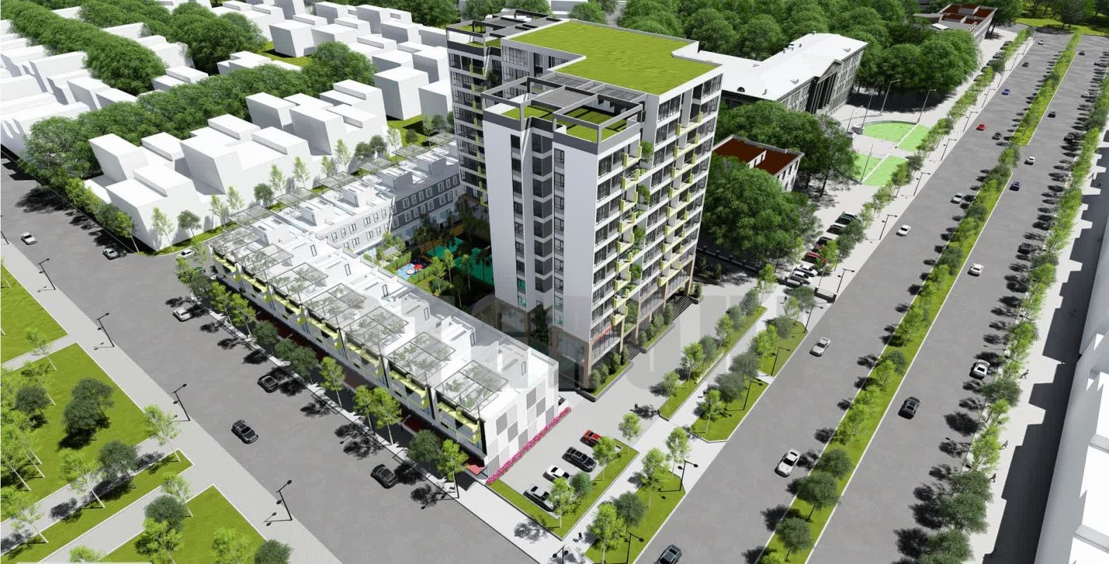 Tiến độ dự án: Chung cư & nhà phố thương mại DABACO - Bắc Ninh